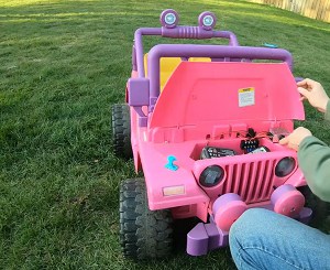 Convert power wheels discount to drill battery